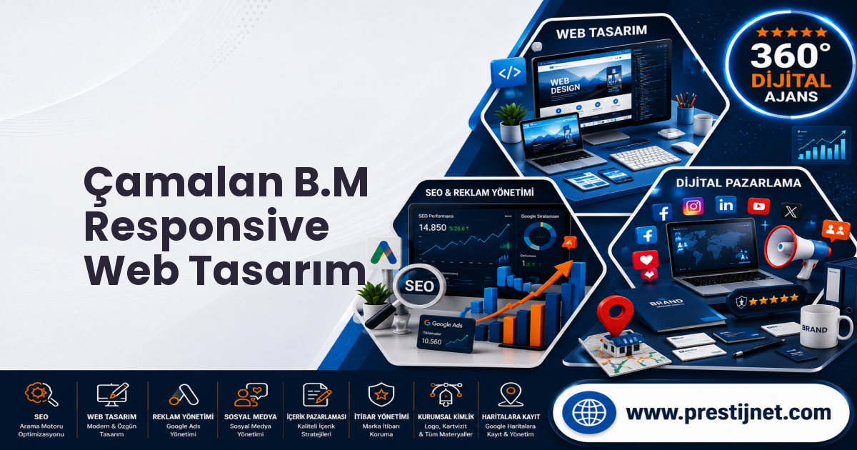 Çamalan B.M Responsive Web Tasarım