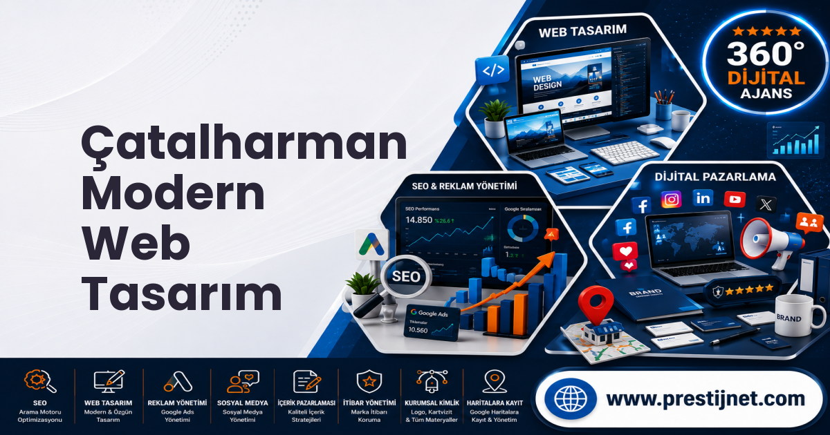 Çatalharman Modern Web Tasarım