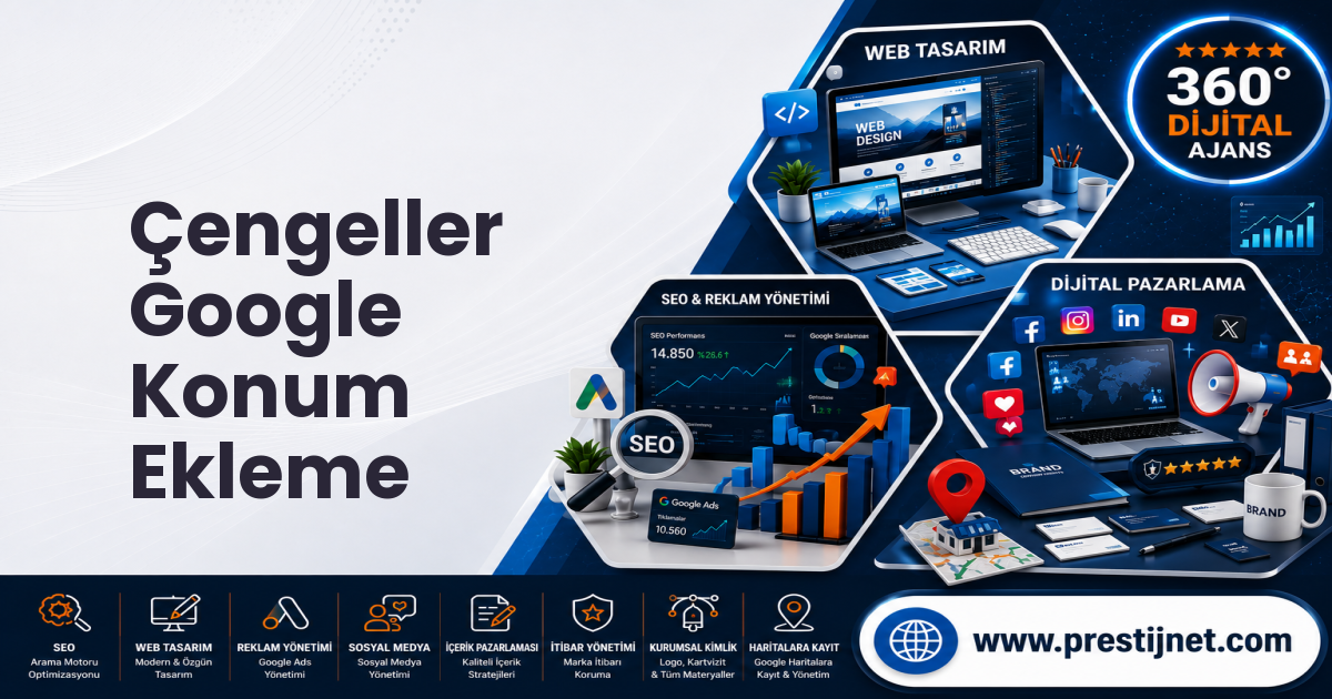 Çengeller Google Konum Ekleme