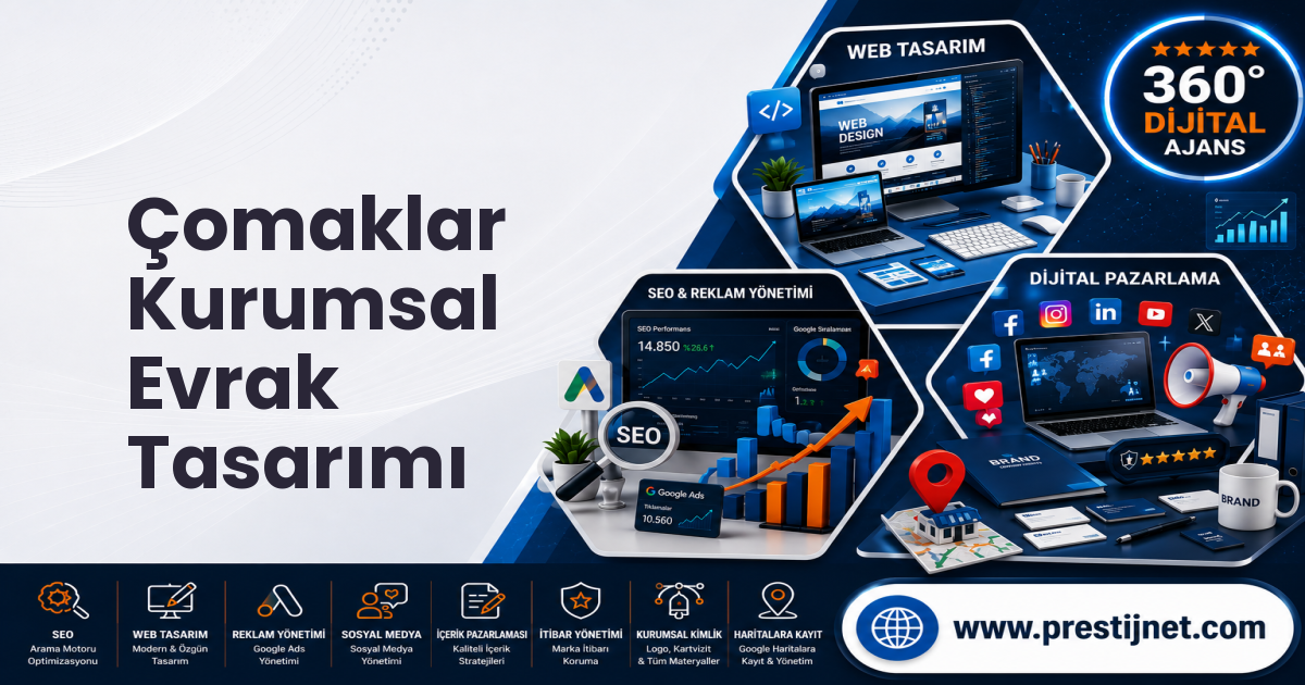 Çomaklar Kurumsal Evrak Tasarımı