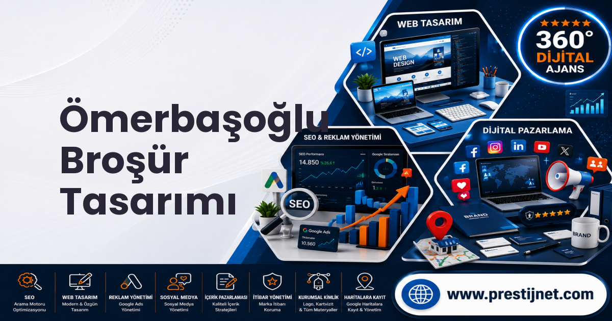 Ömerbaşoğlu Broşür Tasarımı