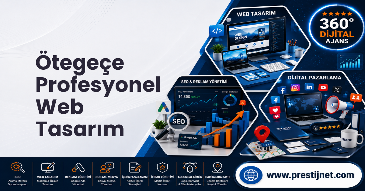 Ötegeçe Profesyonel Web Tasarım