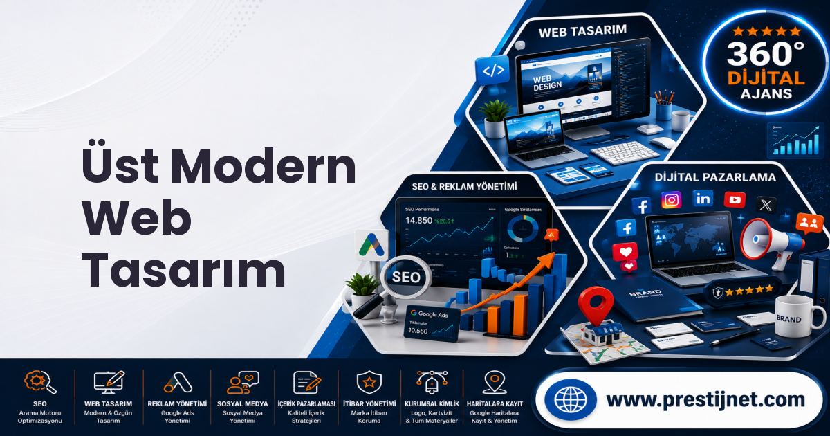 Üst Modern Web Tasarım