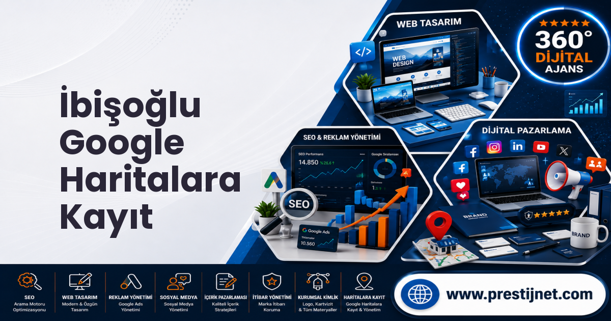 İbişoğlu Google Haritalara Kayıt