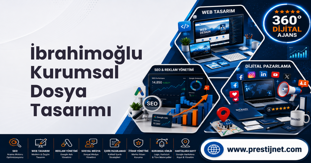 İbrahimoğlu Kurumsal Dosya Tasarımı