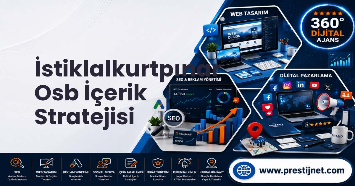 İstiklalkurtpınar Osb İçerik Stratejisi