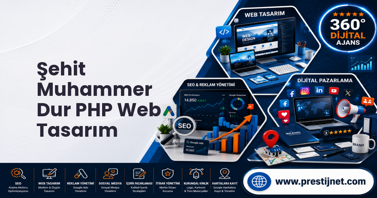Şehit Muhammer Dur PHP Web Tasarım