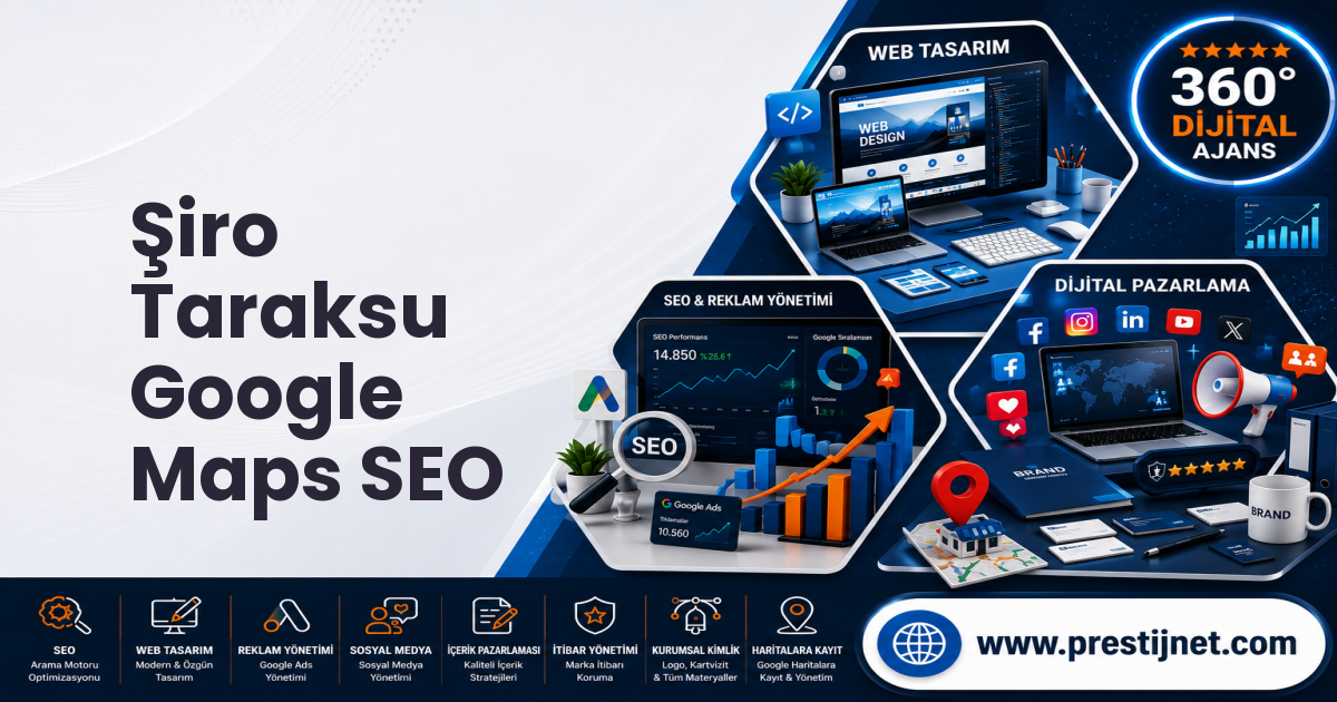 Şiro Taraksu Google Maps SEO