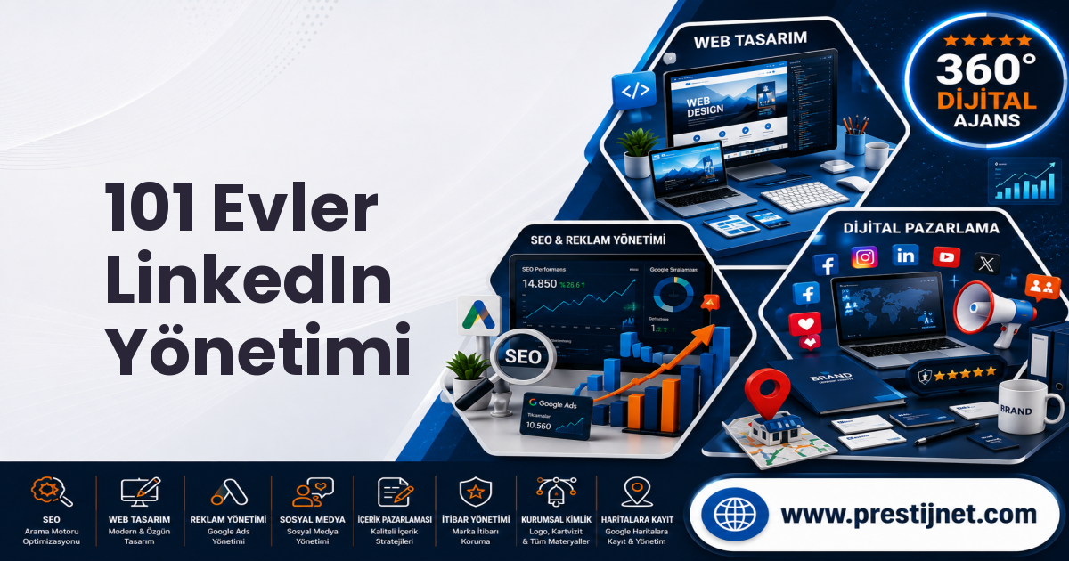 101 Evler LinkedIn Yönetimi