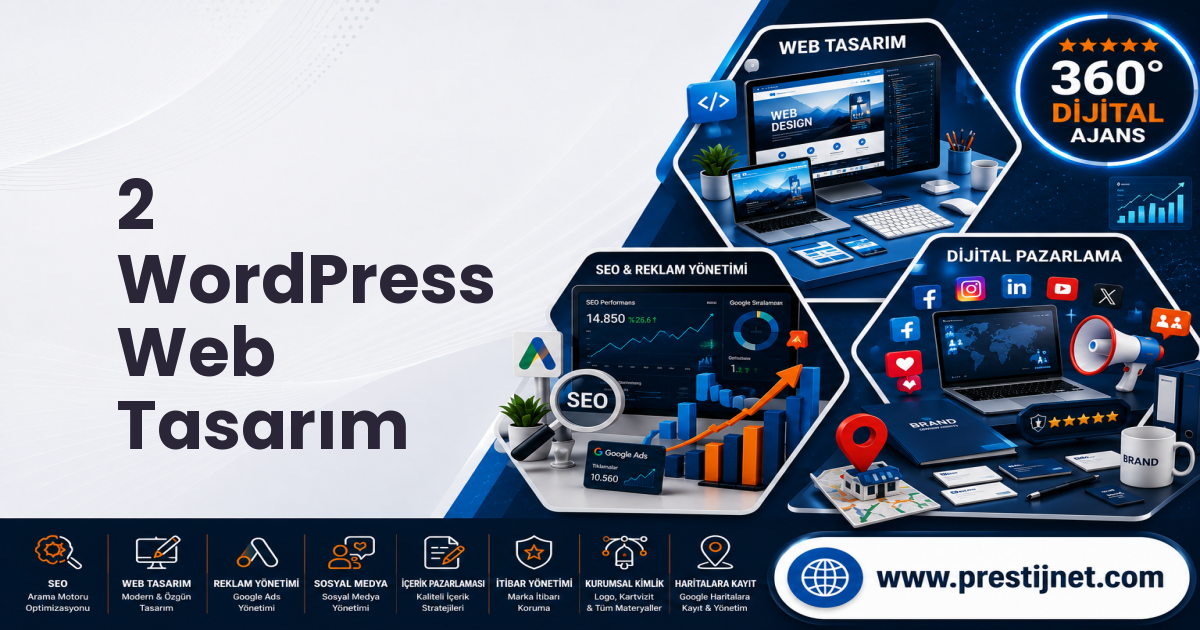 2 WordPress Web Tasarım