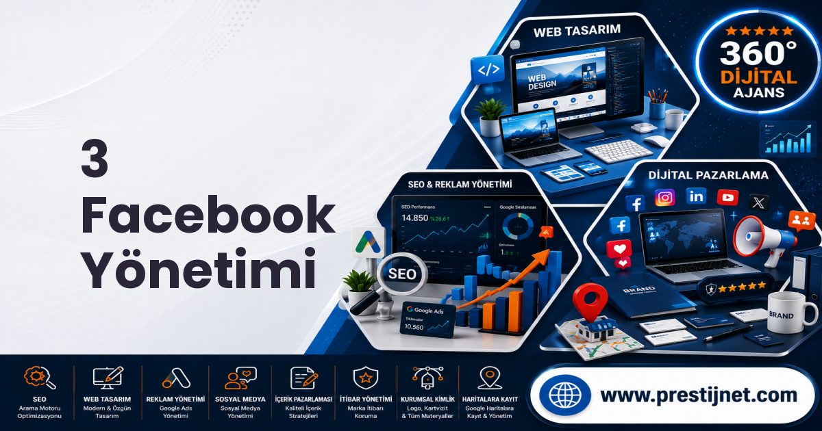3 Facebook Yönetimi