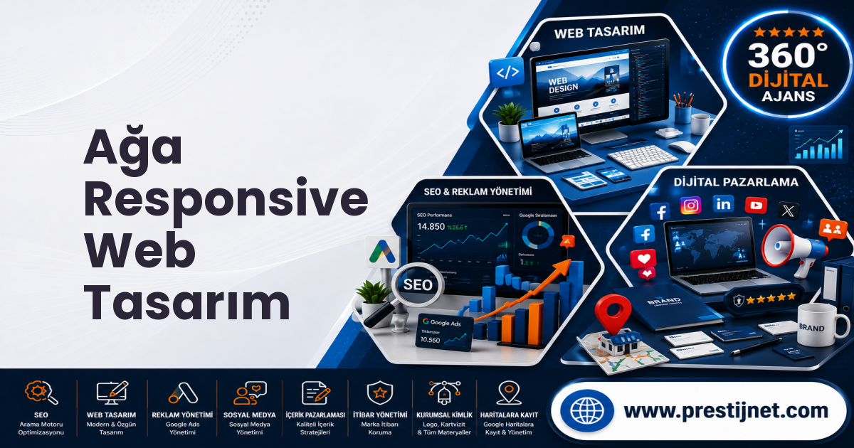 Ağa Responsive Web Tasarım