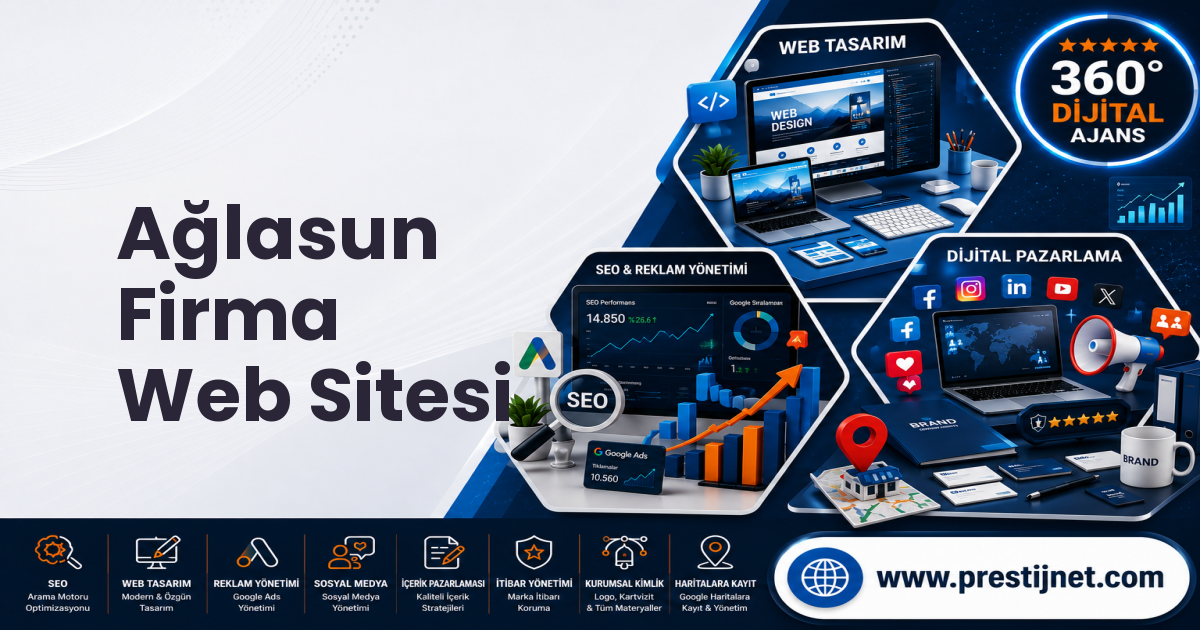 Ağlasun Firma Web Sitesi