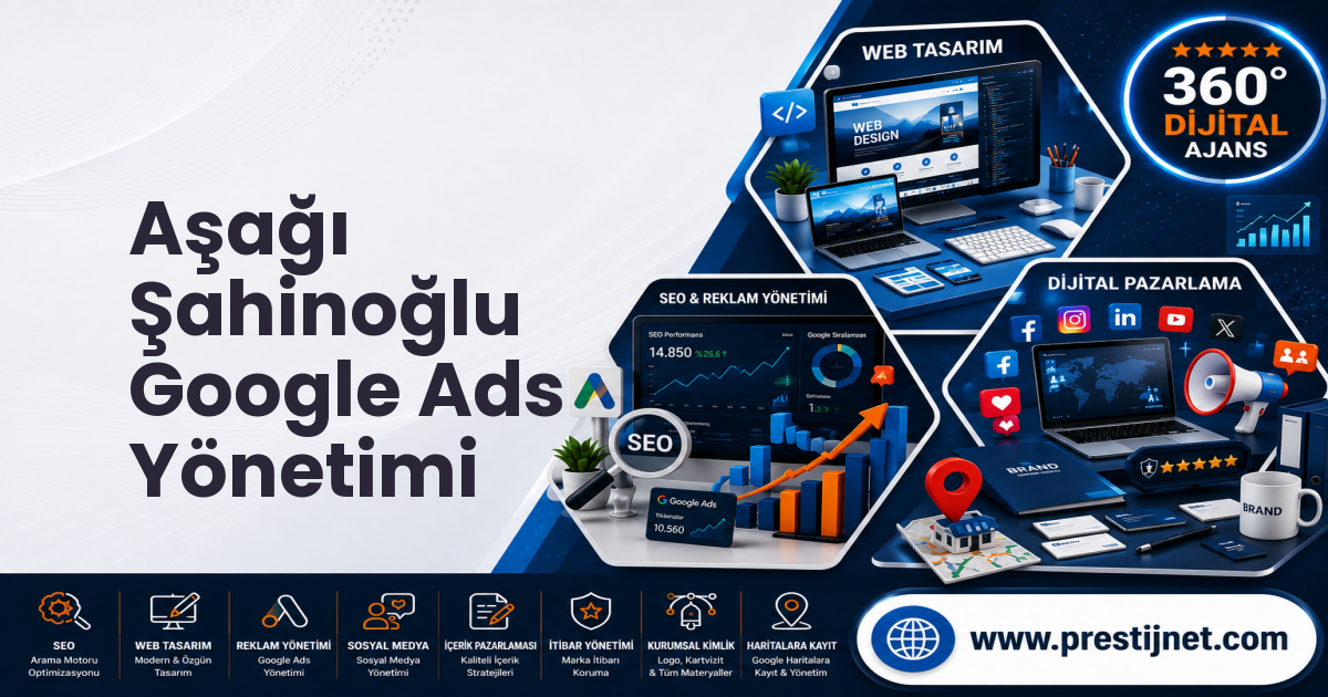 Aşağı Şahinoğlu Google Ads Yönetimi