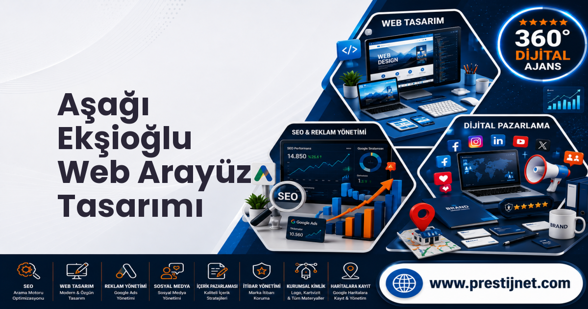 Aşağı Ekşioğlu Web Arayüz Tasarımı