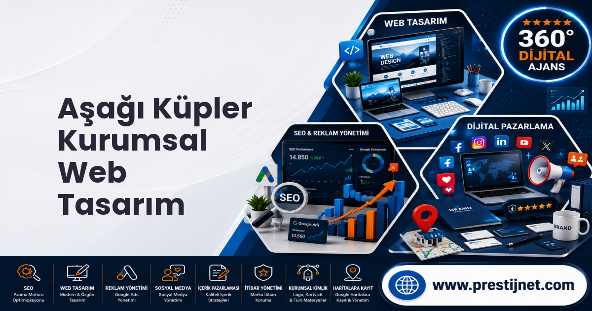 Aşağı Küpler Kurumsal Web Tasarım