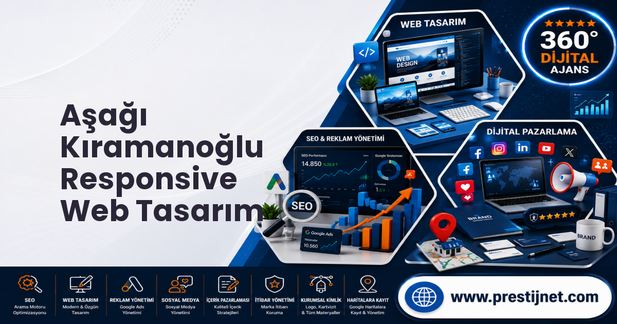 Aşağı Kıramanoğlu Responsive Web Tasarım