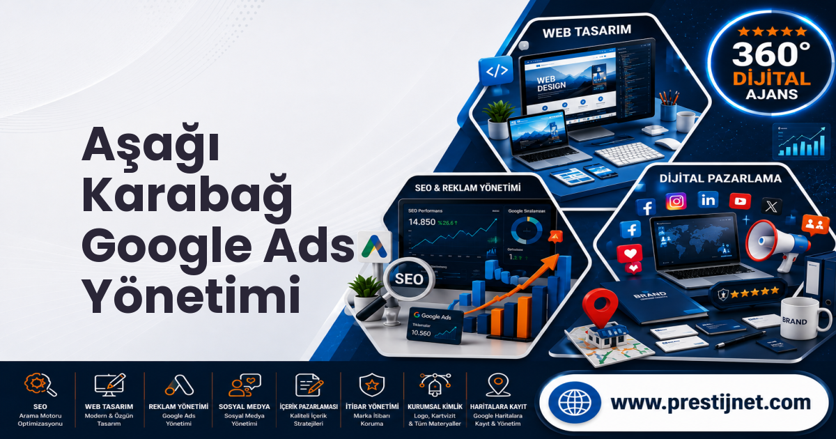 Aşağı Karabağ Google Ads Yönetimi
