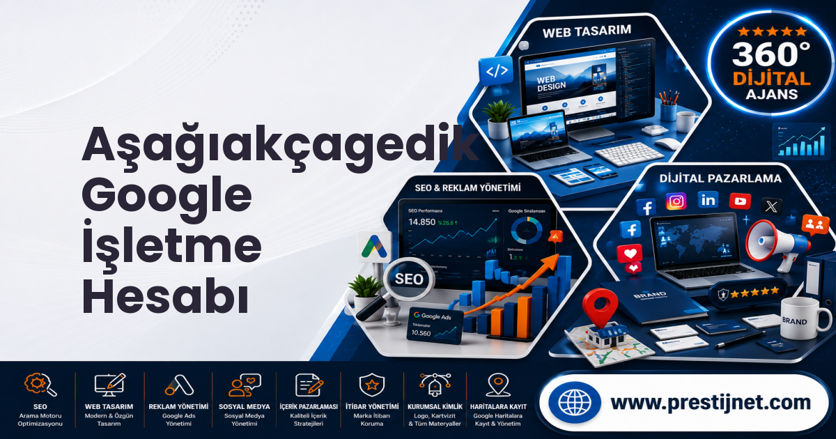 Aşağıakçagedik Google İşletme Hesabı