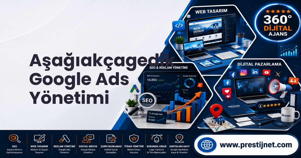 Aşağıakçagedik Google Ads Yönetimi
