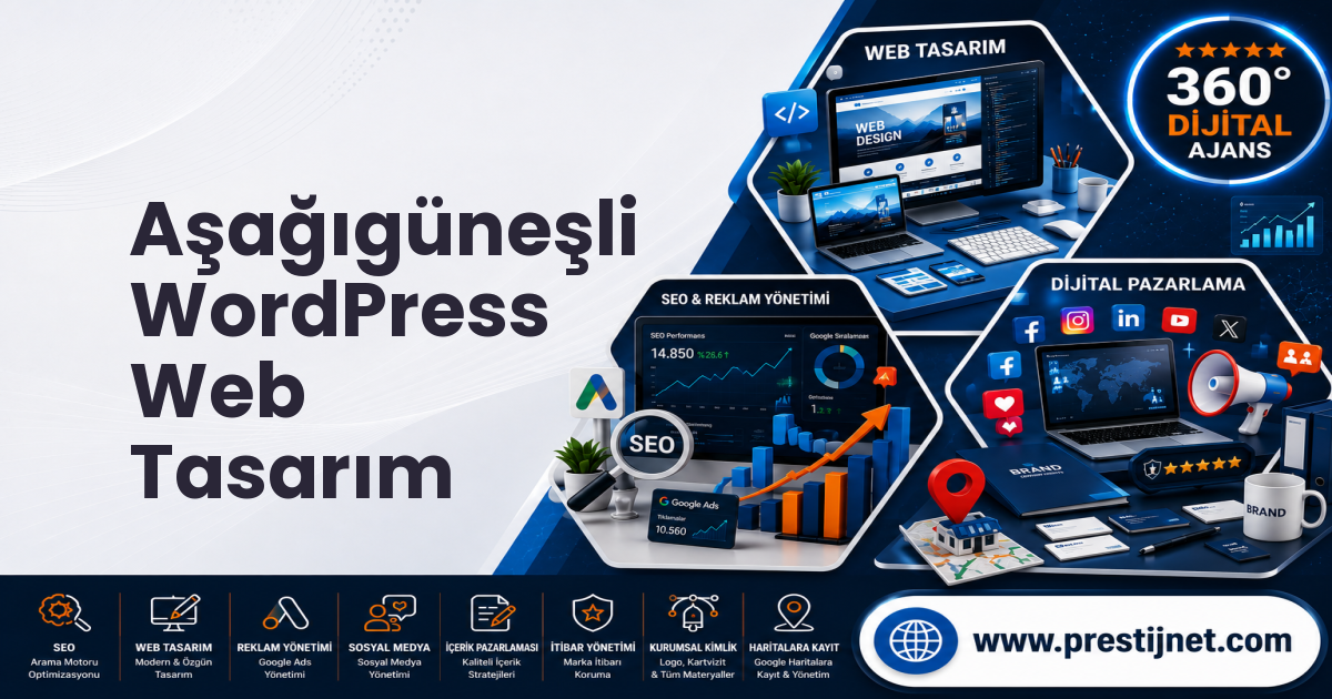Aşağıgüneşli WordPress Web Tasarım