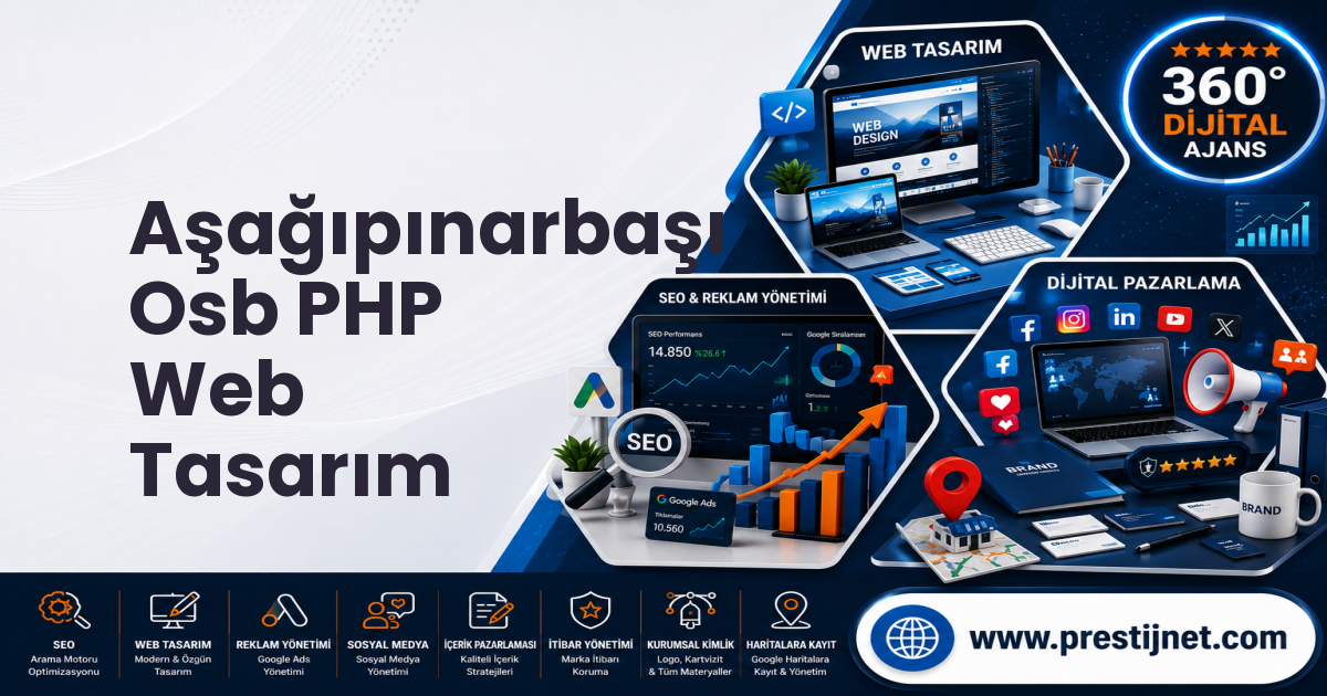 Aşağıpınarbaşı Osb PHP Web Tasarım