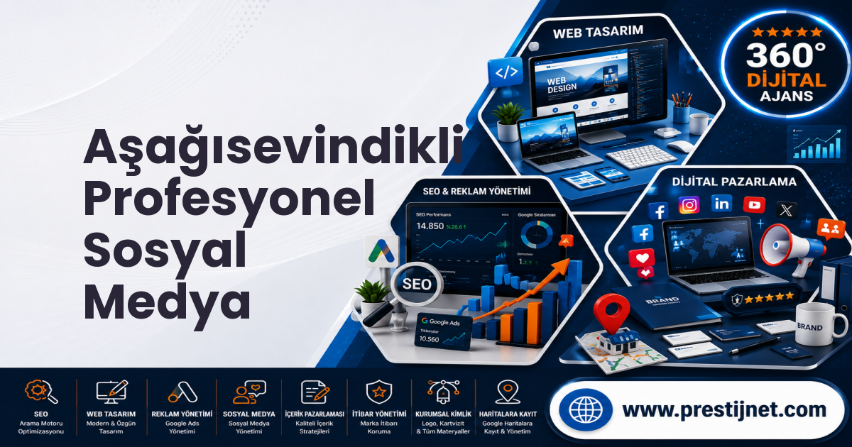 Aşağısevindikli Profesyonel Sosyal Medya