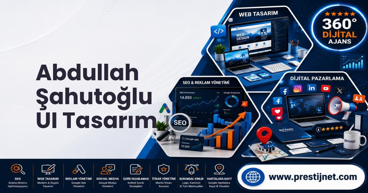 Abdullah Şahutoğlu UI Tasarım