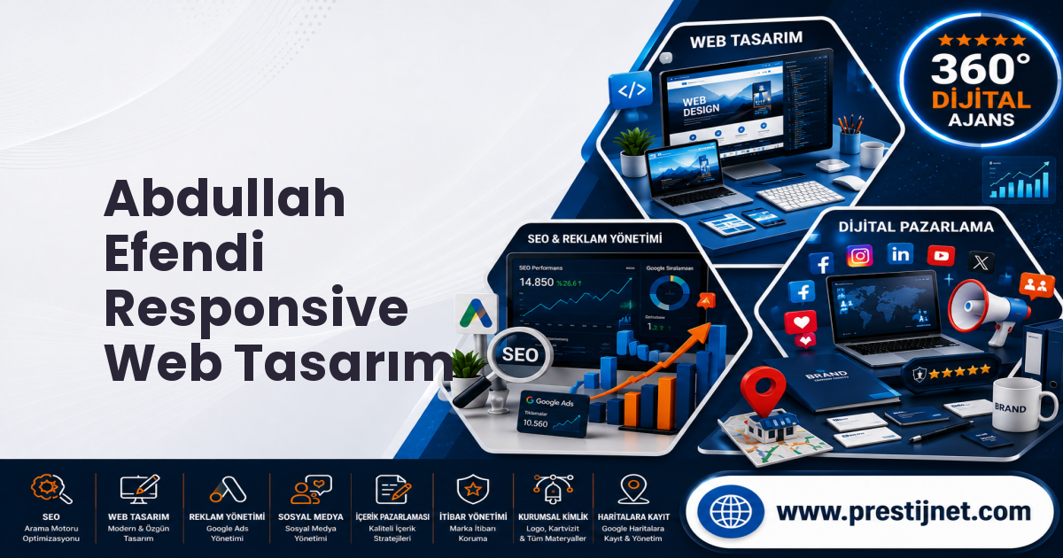 Abdullah Efendi Responsive Web Tasarım