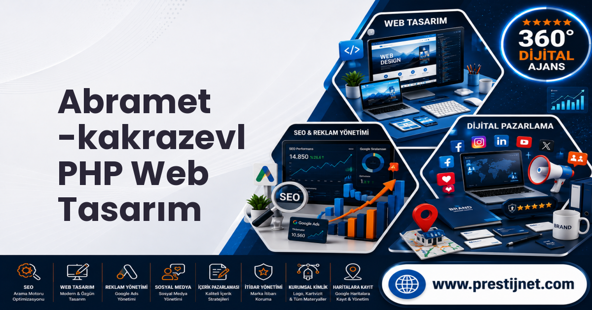 Abramet  -kakrazevl PHP Web Tasarım