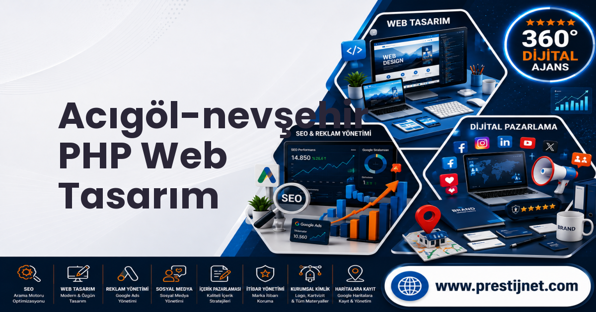 Acıgöl-nevşehir PHP Web Tasarım