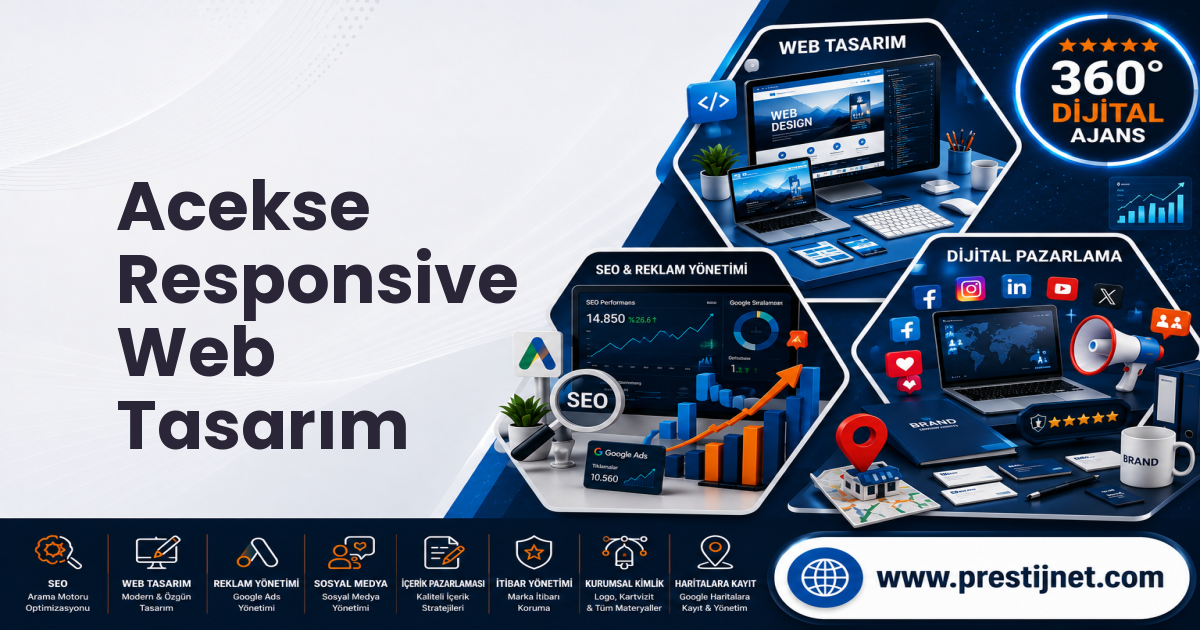 Acekse Responsive Web Tasarım