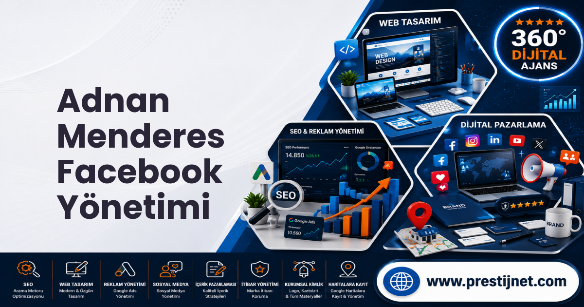 Adnan Menderes Facebook Yönetimi