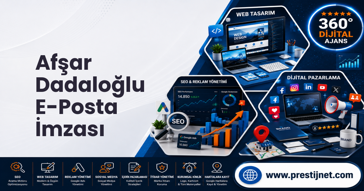Afşar Dadaloğlu E-Posta İmzası