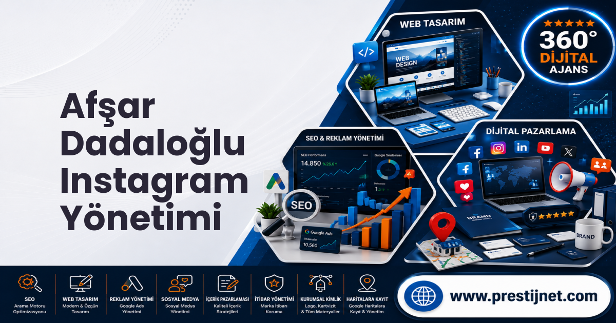 Afşar Dadaloğlu Instagram Yönetimi