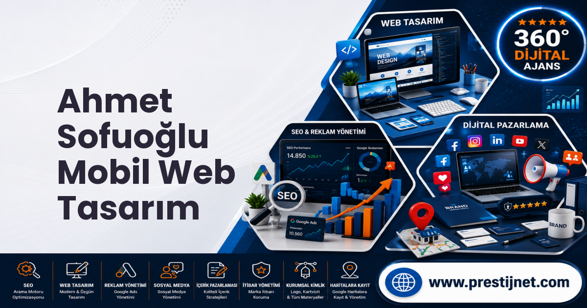 Ahmet Sofuoğlu Mobil Web Tasarım