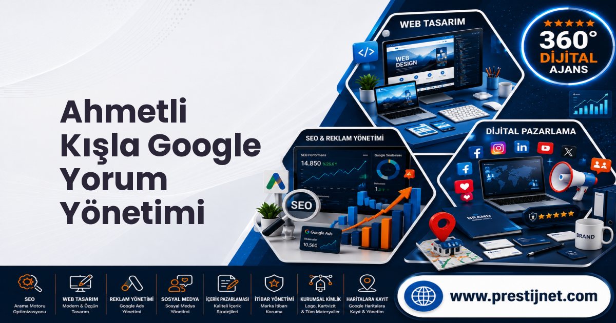 Ahmetli Kışla Google Yorum Yönetimi