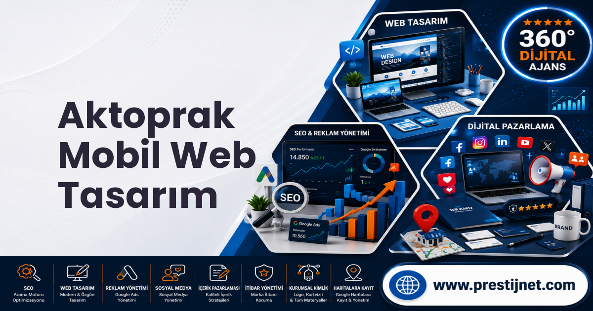 Aktoprak Mobil Web Tasarım