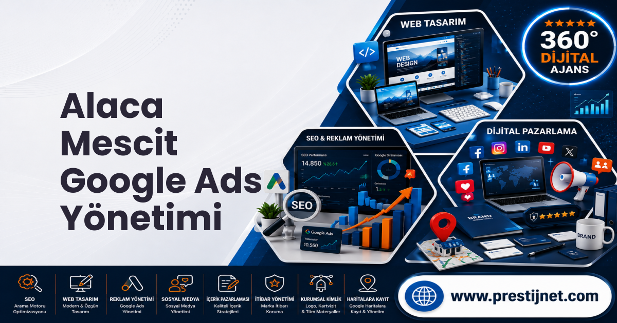 Alaca Mescit Google Ads Yönetimi
