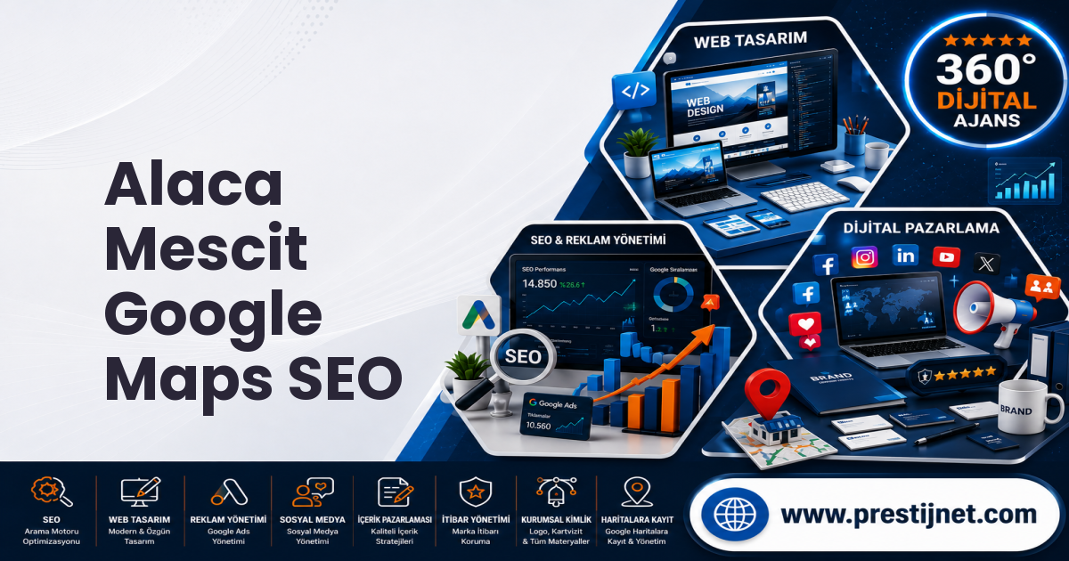 Alaca Mescit Google Maps SEO