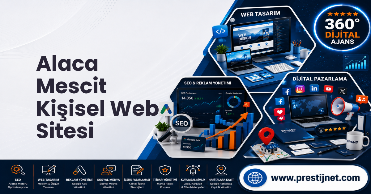 Alaca Mescit Kişisel Web Sitesi