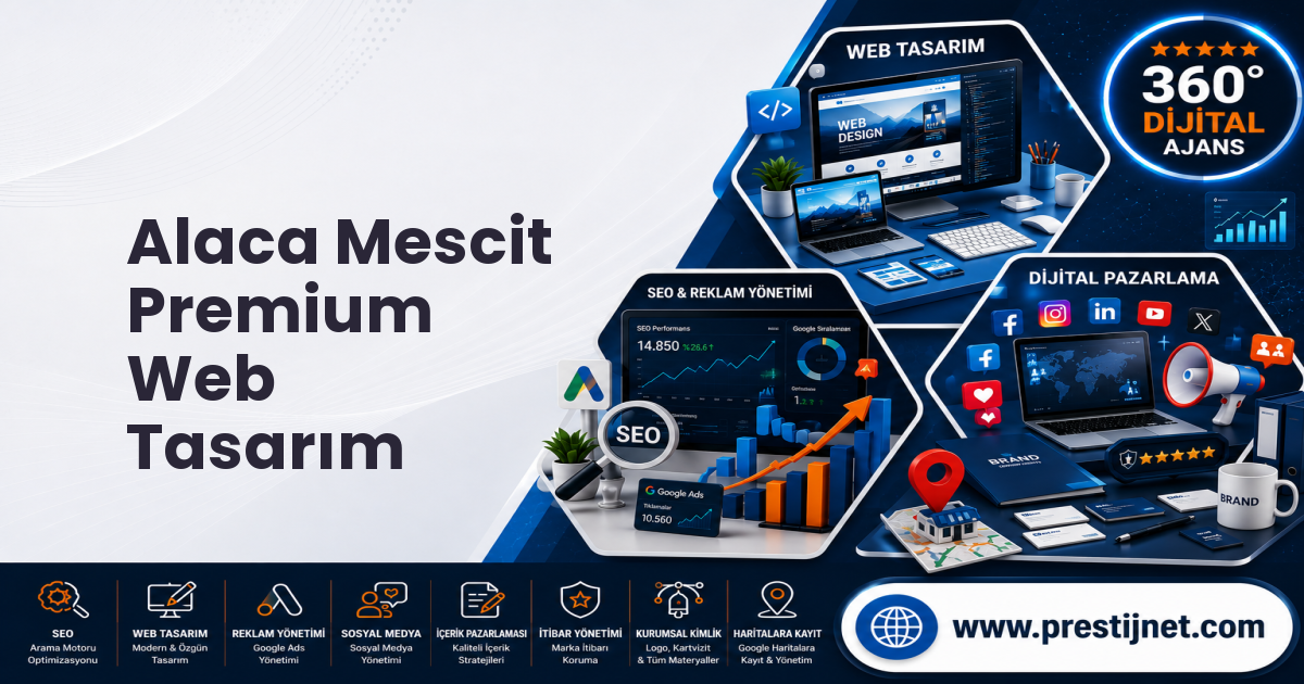 Alaca Mescit Premium Web Tasarım