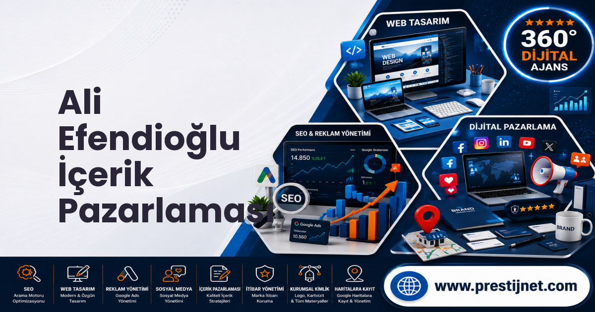 Ali Efendioğlu İçerik Pazarlaması