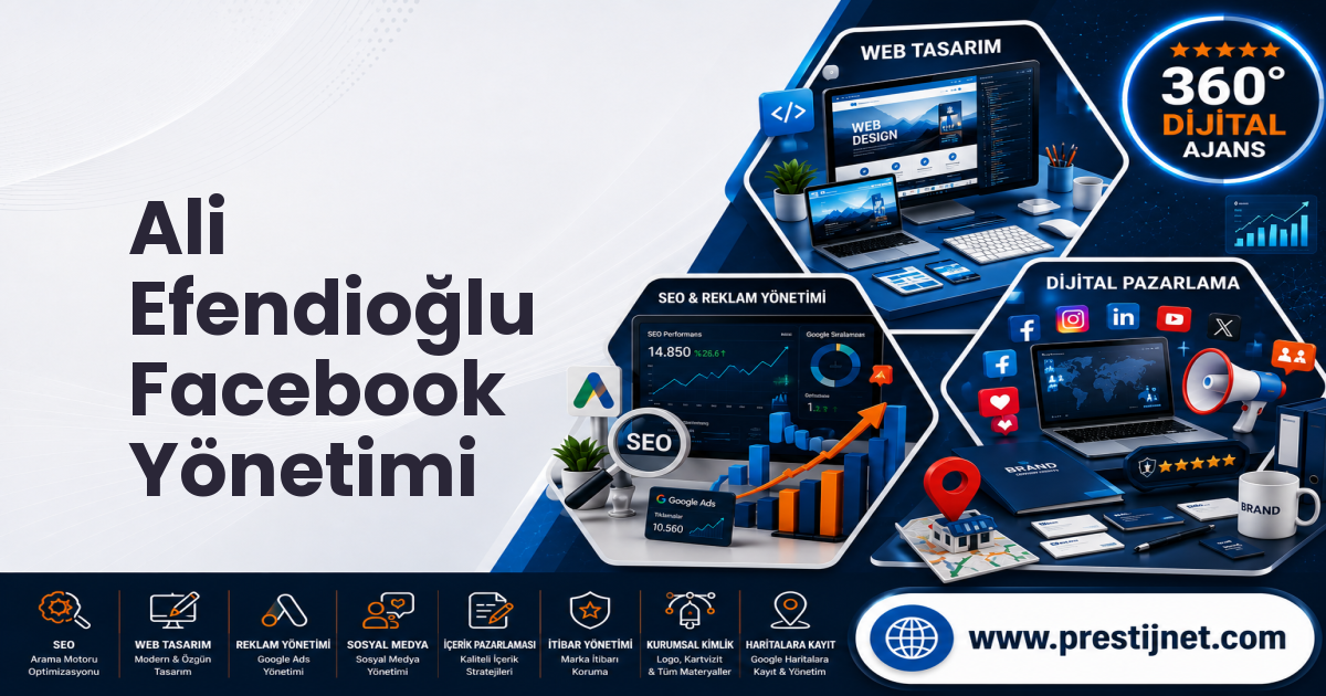 Ali Efendioğlu Facebook Yönetimi