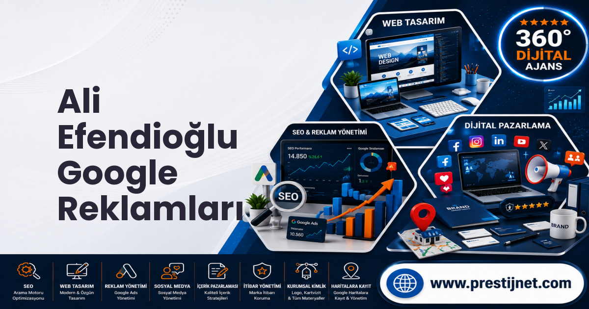 Ali Efendioğlu Google Reklamları