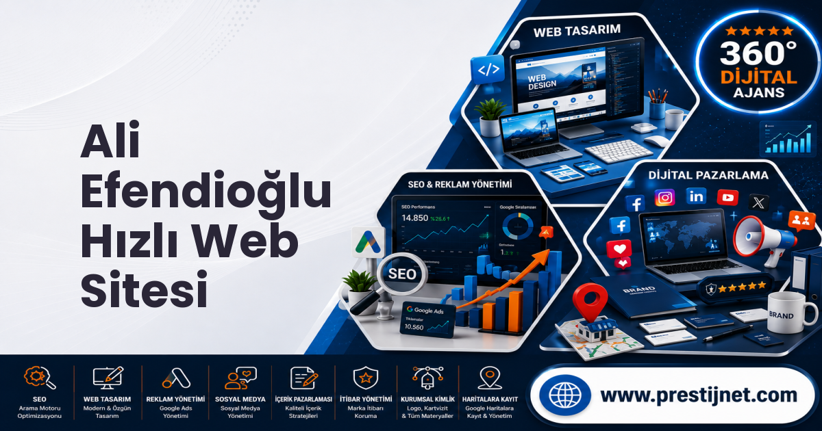 Ali Efendioğlu Hızlı Web Sitesi