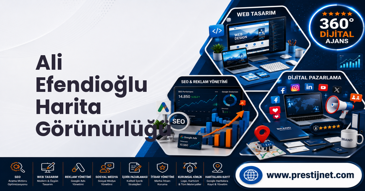 Ali Efendioğlu Harita Görünürlüğü