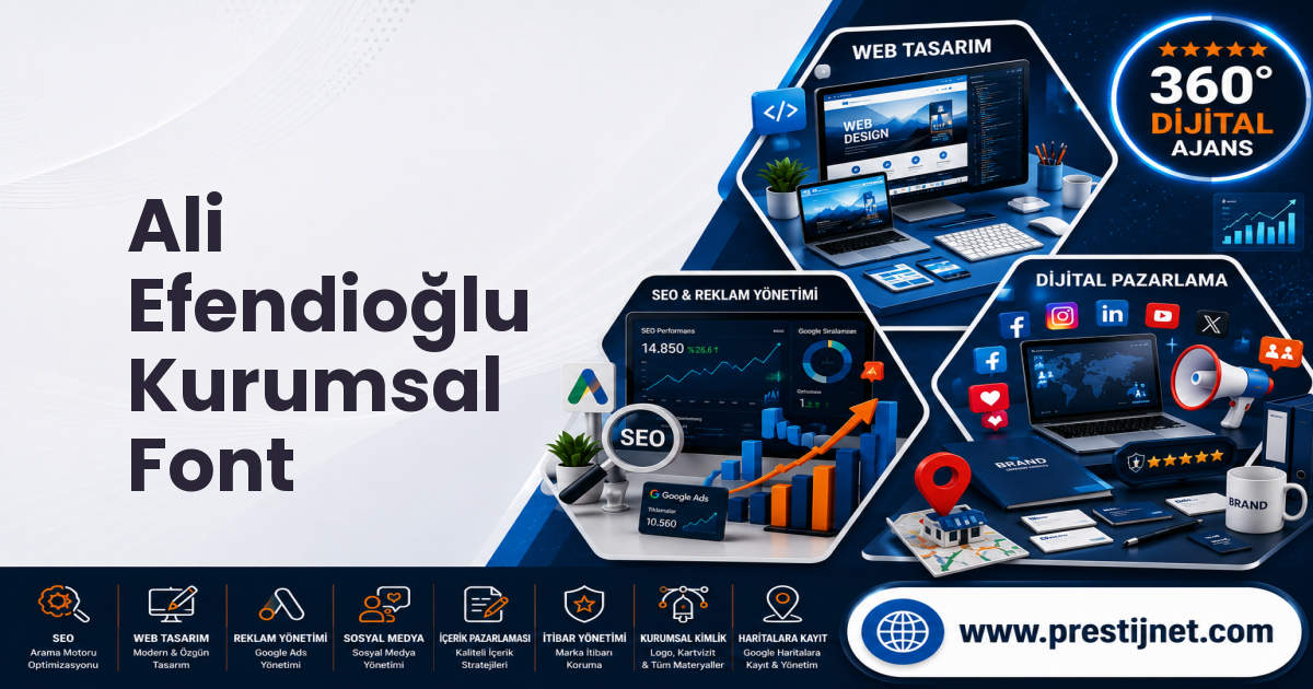 Ali Efendioğlu Kurumsal Font