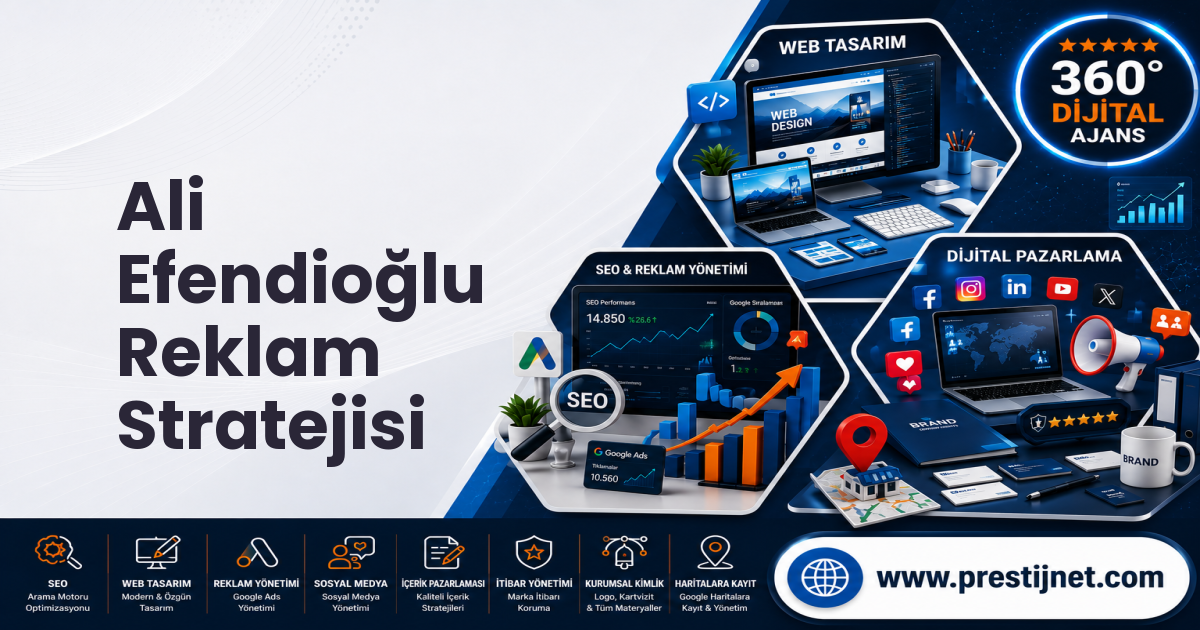 Ali Efendioğlu Reklam Stratejisi