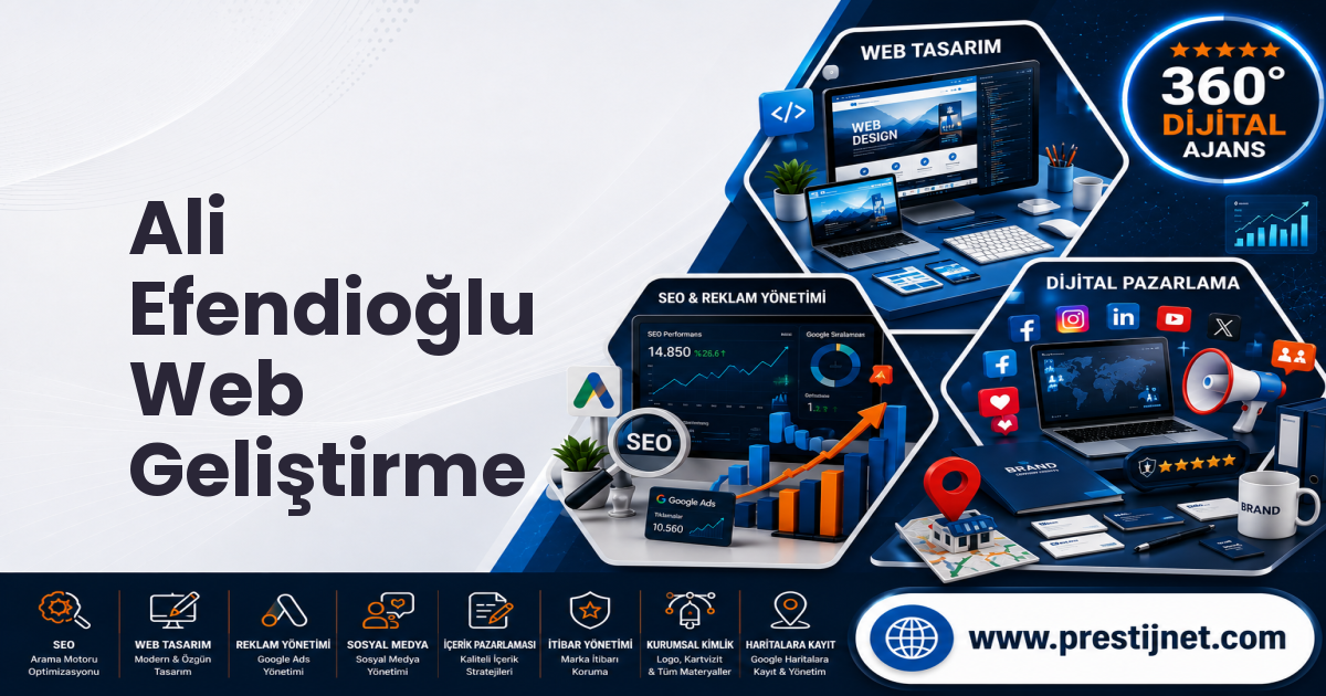 Ali Efendioğlu Web Geliştirme